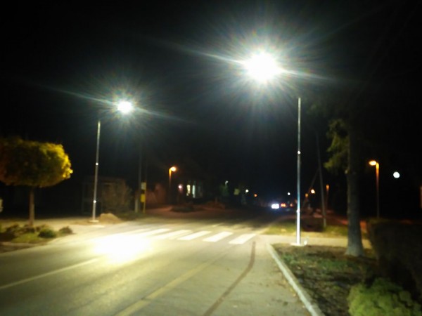 Osvetlenie priechodu pre chodcov na ulici Sv. Gorazda
