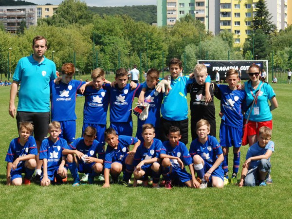 Futbaloví žiaci FK Močenok na Fragaria Cup 2015