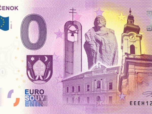 Od 18.7.2022 sa v našej obci začne predávať suvenírová eurobankovka