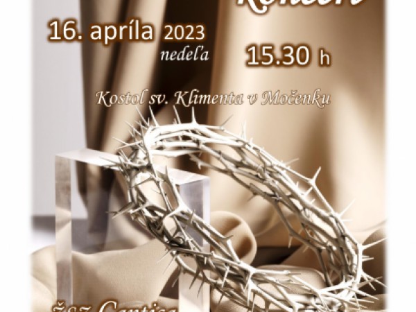 Veľkonočný koncert v kostole sv. Klimenta dňa 16. apríla 2023
