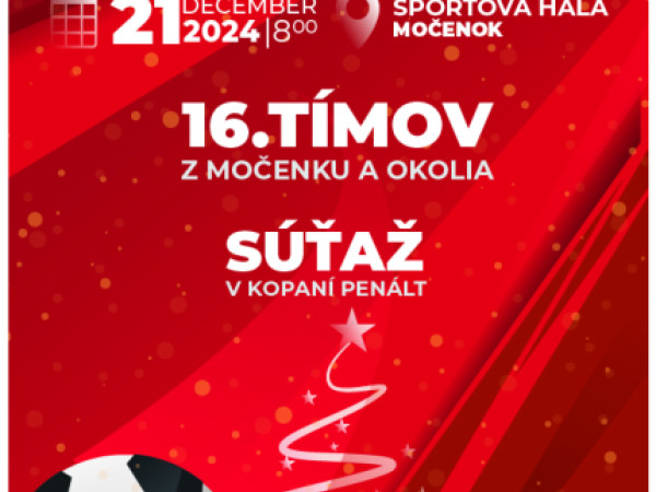 Vianočný futsalový turnaj 21. decembra 2024