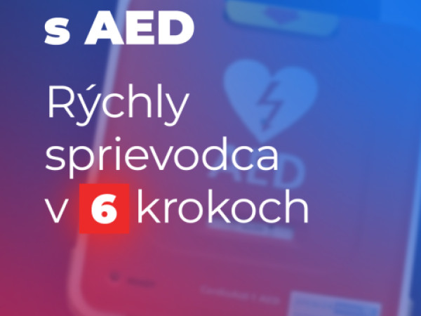 Viete, čo robiť v prípade náhleho zastavenia srdca? Naučte sa, ako použiť AED – možno raz zachránite život