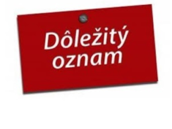 Pošta Močenok - zmena otváracích hodín v piatok