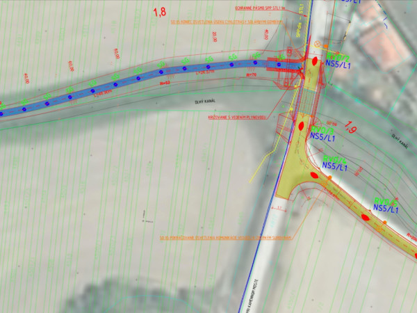 Plánovaná cyklotrasa