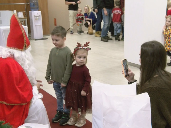 Mikuláš čakal deti už vo vestibule