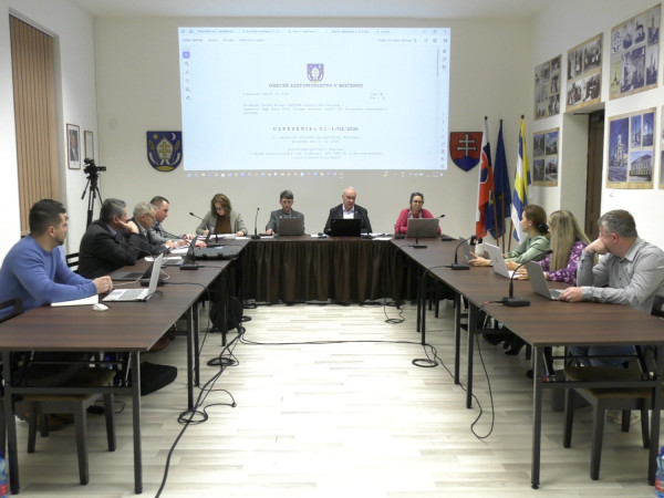 I. zasadnutie OZ v Močenku v roku 2026