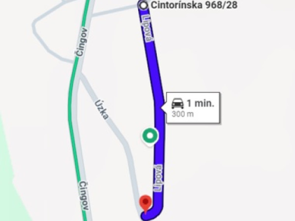 Dočasná zmena dopravného značenia na Cintorínskej ulici