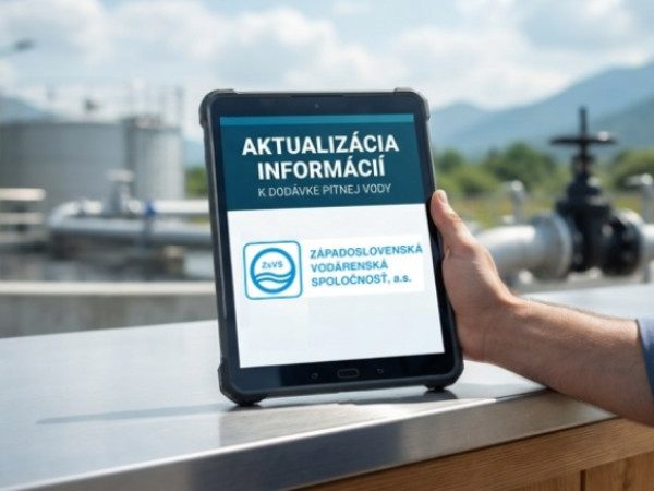 Zvýšenie prítoku vody do našej obce dňa 1. júla
