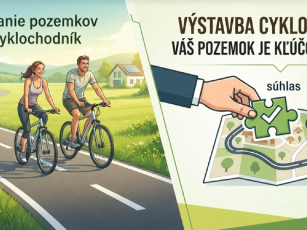 Jednoduché pozemkové úpravy k výstavbe cyklochodníka Močenok – Duslo